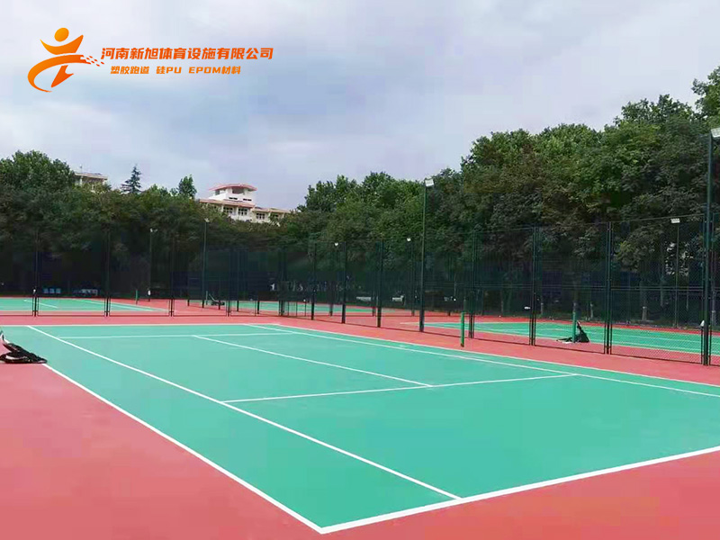 球盟会硅pu羽毛球场